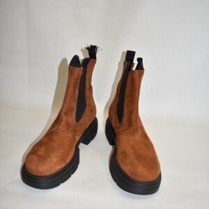Paul Green Brown Ankle Boots